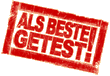 Als beste gestest!