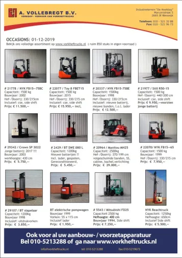 Vollebregt Vorkheftrucks 11680