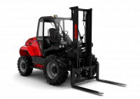 Ruw terrein heftrucks afbeelding